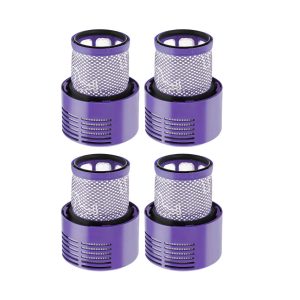 Pack of 4 HEPA filters compatible with Dyson Cyclone V10 vacuum cleaners