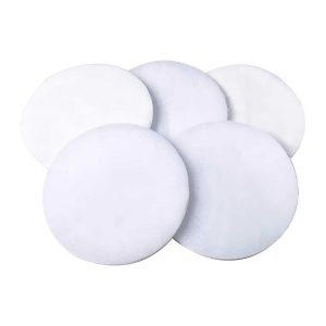 Pack of 5 exhaust filter pads compatible with Dyson DC04, DC05, DC08, DC19, DC20, and DC29 vacuum cleaners