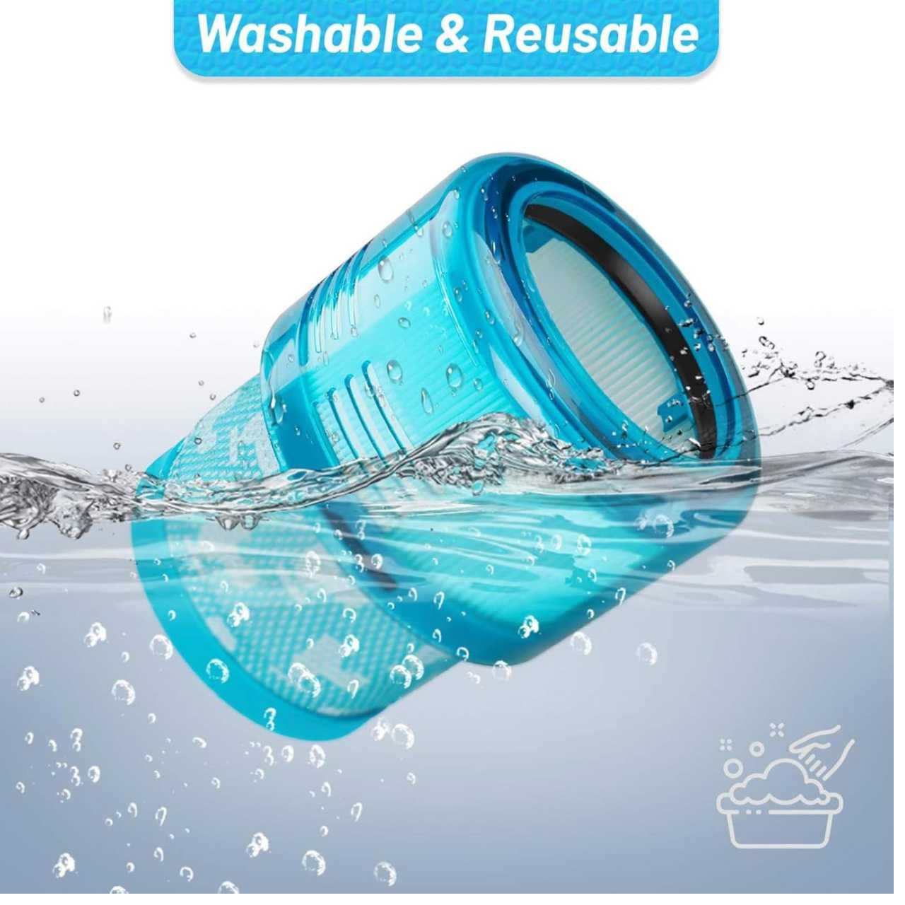 Filter compatible with Dyson Gen5detect cordless vacuum cleaners (SV23 & SV24) - Image 2