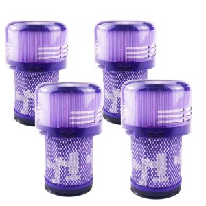 4-Pack HEPA Filters for Dyson V12 Detect Slim Cordless Vacuum Cleaners