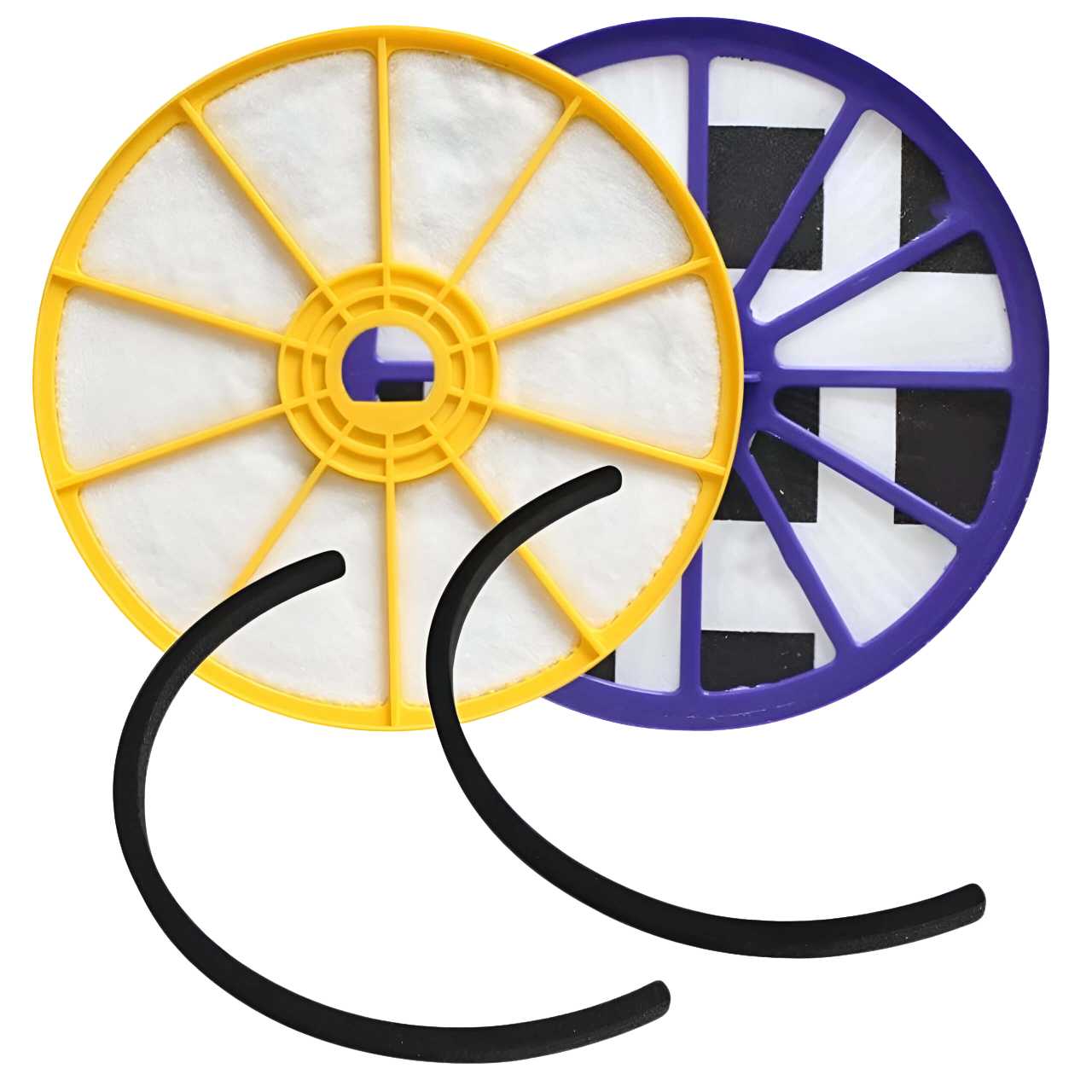 Filter set for Dyson DC07 including HEPA filter, foam filter, and seal