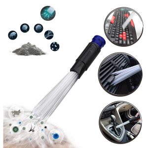 Alternative view of Straw-Style Dusting Brush Vacuum Attachment for Dyson CY22 & CY23