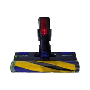 Alternative view of Dyson carbon fibre Fluffy Optic cleaner head compatible with Dyson Gen5detect