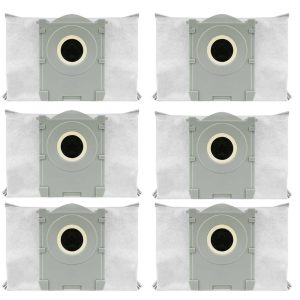 6-Pack Dust Bags Compatible with Ecovacs Deebot X8, T50, T50 Max, N50 & T80 Robot Vacuum Cleaners