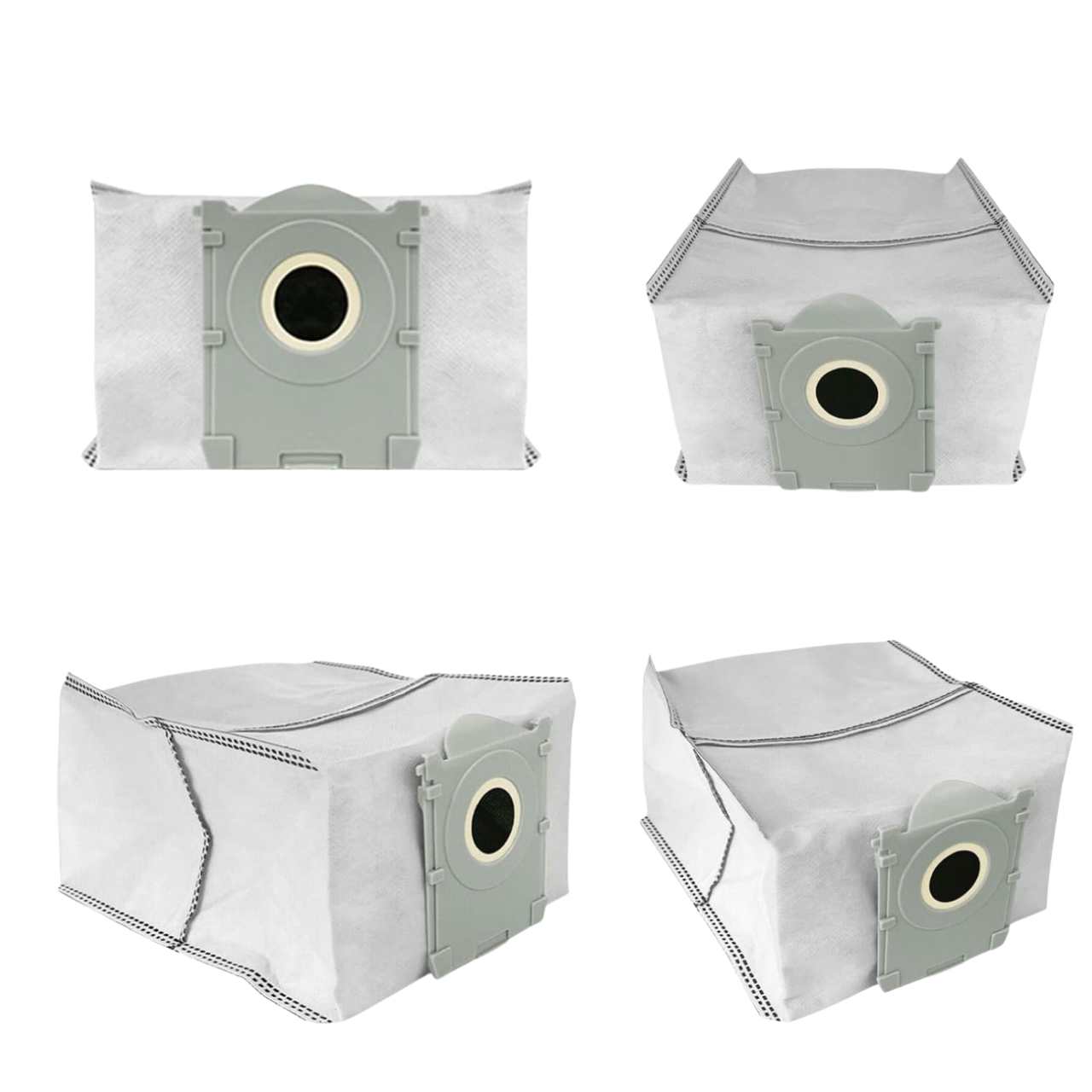 6-Pack Dust Bags Compatible with Ecovacs Deebot X8, T50, T50 Max, N50 & T80 Robot Vacuum Cleaners - Image 3
