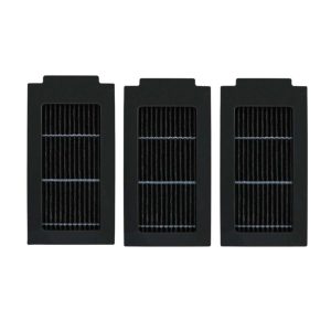 3-Pack Replacement Filters for Ecovacs Deebot T50 Pro Omni, T50 Omni & N50 Omni Robot Vacuum Cleaners