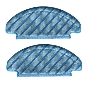 2-Pack Washable Mopping Pads for Ecovacs Deebot Ozmo N8, N10 & T8 Series Robot Vacuum Cleaners