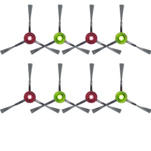 8-Pack Replacement Side Brushes for Ecovacs Deebot 700, 750, 920, 950, T5, N8, T8, T9, NEO, X1 & T20 Robot Vacuums