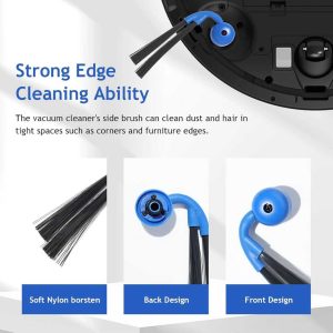 Alternative view of 6-Pack Anti-Tangle Side Brushes for Ecovacs Deebot X11 OmniCyclone & X11 Pro Omni Robot Vacuums