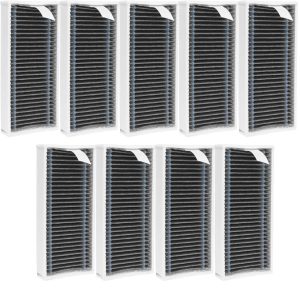 9-Pack Replacement Filters for Ecovacs Deebot X8 Pro Omni, X11 OmniCyclone, X11 Pro Omni & T80 Omni Robot Vacuums