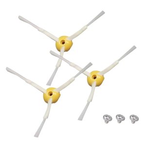 3× Replacement Spinning Side Brushes Compatible with iRobot Roomba 500, 600, 700, 800 & 900 Series