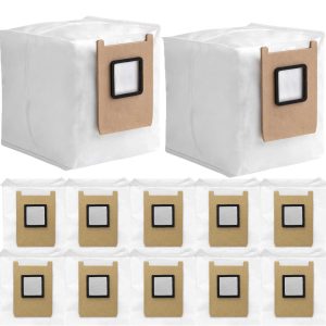 12-Pack Replacement Dust Bags for Eufy Omni E28, E25 & E20 Robot Vacuum Cleaners