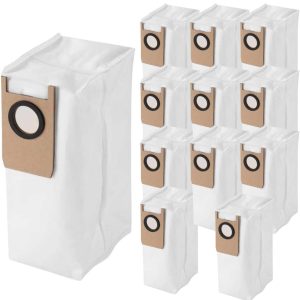 12-Pack Replacement Dust Bags for eufy Omni S1 Pro Robot Vacuum Cleaner