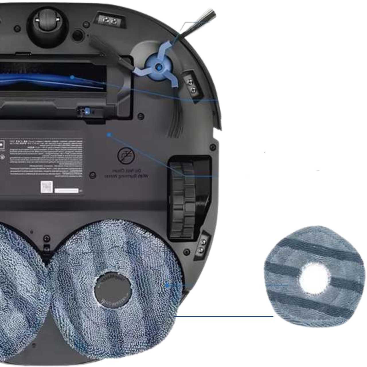 24-Pack Mopping Pads for eufy X9 Pro & X10 Pro Omni Robot Vacuum Cleaners - Image 4