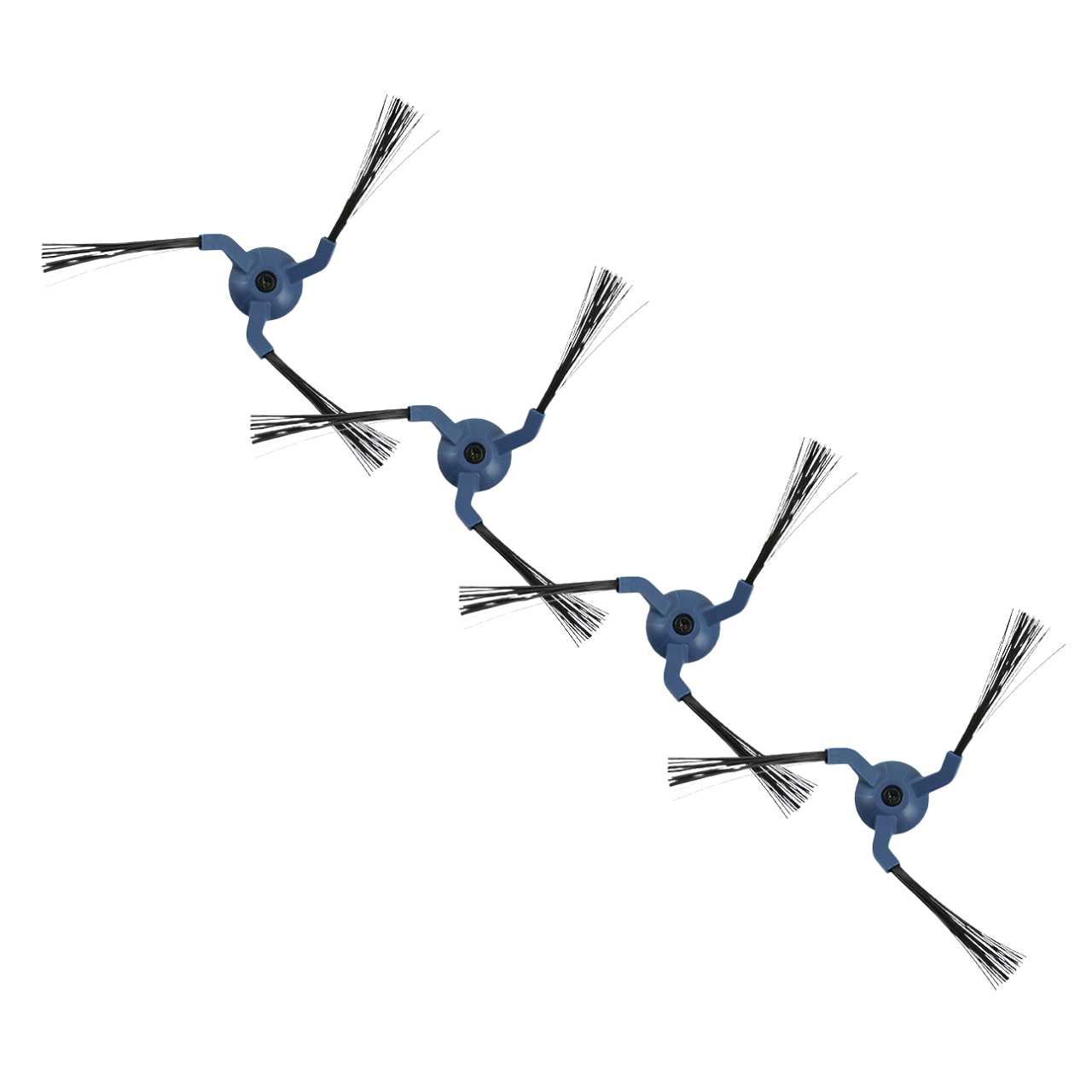 4-Pack Replacement Side Brushes for eufy X10 Pro Omni & X9 Pro Robot Vacuum Cleaners
