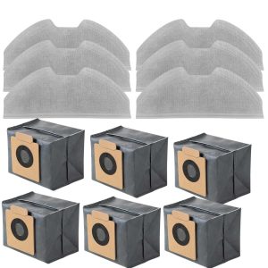 Replacement Mop Pads & Dust Bags for eufy RoboVac X8 Pro SES Series Robot Vacuum Cleaners