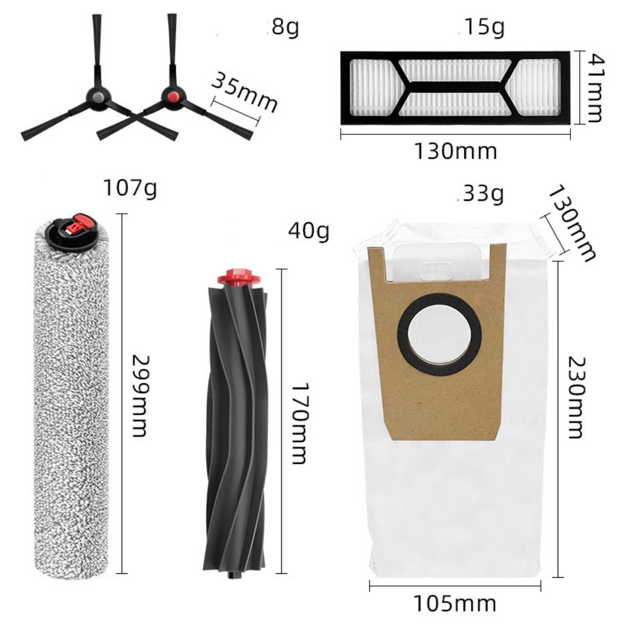 Eufy Omni S1 Pro Robot Vacuum Cleaner Value Kit – Complete Accessory & Replacement Bundle - Image 2