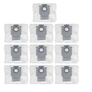 10 Replacement Dust Bags for Roborock Q & S Series Robot Vacuum Cleaners