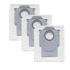 3 Generic Roborock Dust Bags for S8 MaxV Ultra, S8 Max Ultra, Qrevo & Saros Series Robot Vacuums