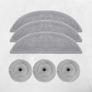 3-Pack VibraRise & EdgeWise Mop Cloths for Roborock S8 MaxV Ultra & S8 Max Ultra Robot Vacuum Cleaners