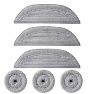 Alternative view of 3-Pack VibraRise & EdgeWise Mop Cloths for Roborock S8 MaxV Ultra & S8 Max Ultra Robot Vacuum Cleaners