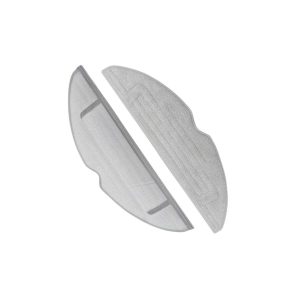 Alternative view of Genuine VibraRise Mop Pads for Roborock S8 Series Robot Vacuums – 2-Pack, Gray