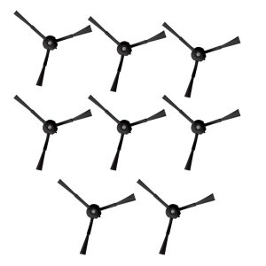 8-Pack 3-Arm Side Brush Replacements for Roborock S8, S7, S6, S5, Q5, Q7, Q8 & Qrevo Series Robot Vacuums