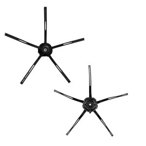 Alternative view of 2-Pack 5-Arm Silicone Side Brush Replacements for Roborock S7, S6, S5, E35, E20 & Mi Series Robot Vacuums