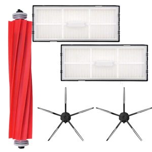Replacement Brush & HEPA Filter Kit for Roborock S7 Series – Compatible with S7, S7+, S7 MaxV, S7 MaxV+ & S7 MaxV Ultra Robot Vacuum Cleaners