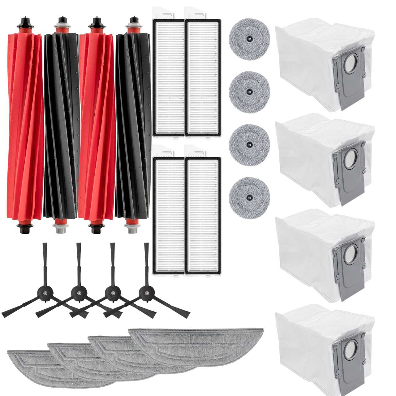 Complete Mega Maintenance Kit for Roborock S8 MaxV Ultra & S8 Max Ultra Robot Vacuum Cleaners